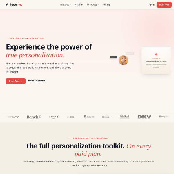 personyze.com