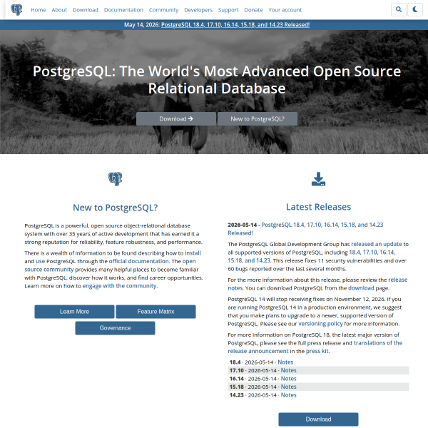 postgresql.org
