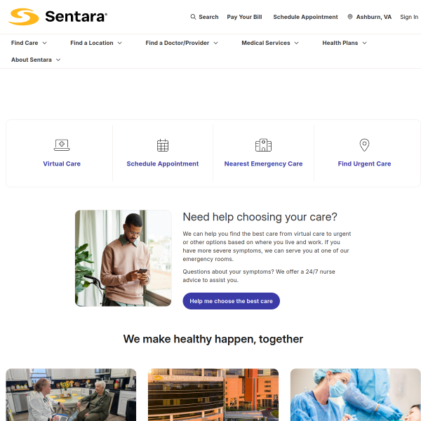 sentara.com
