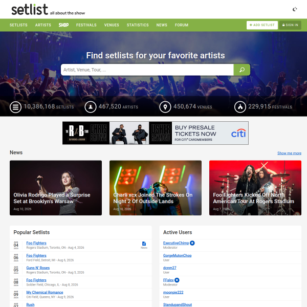 setlistfm.com