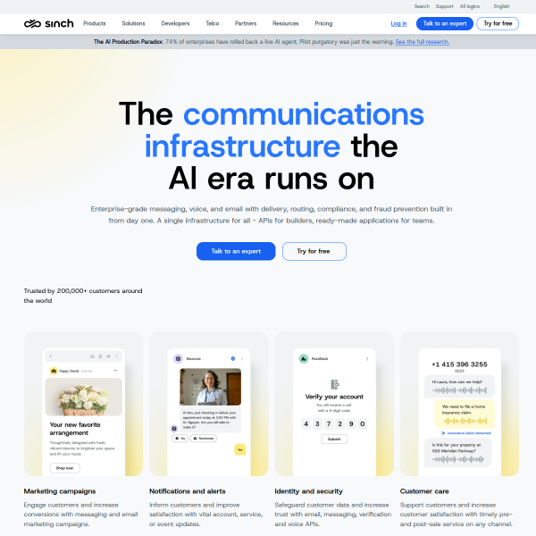 sinch.com