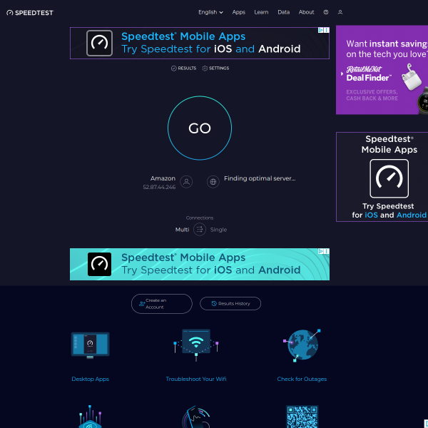 speedtest.net