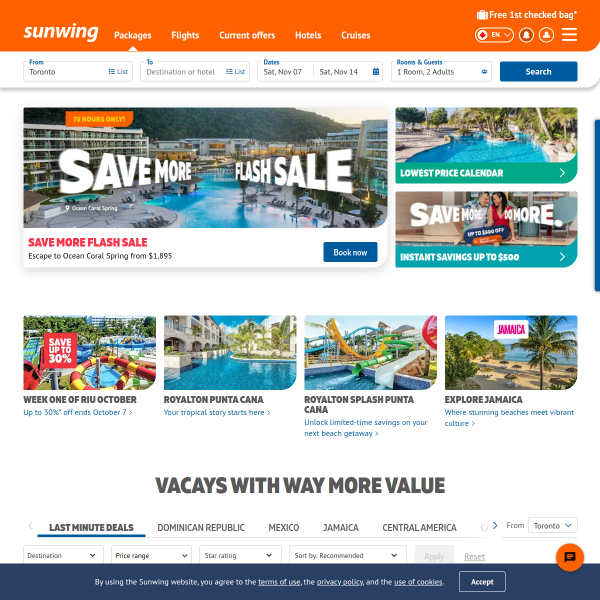 sunwingtravelgroup.com