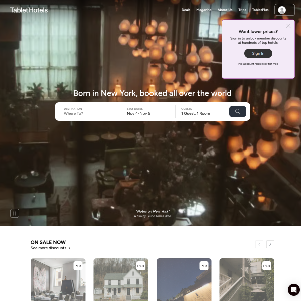 tablethotels.com
