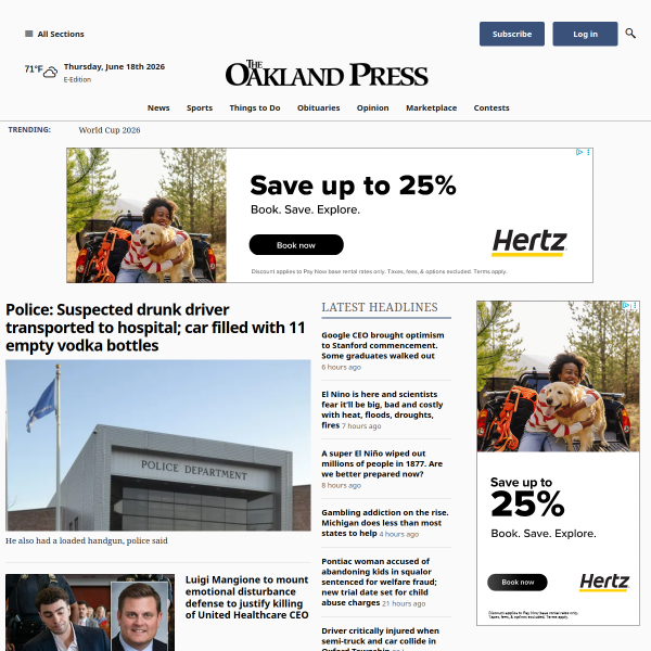 theoaklandpress.com