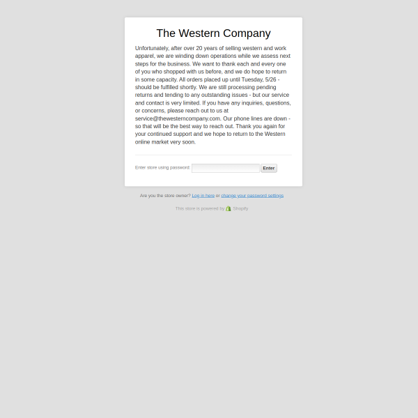 thewesterncompany.com