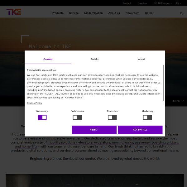 tkelevator.com