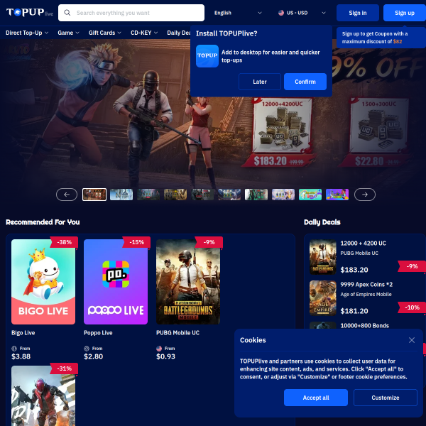topuplive.com