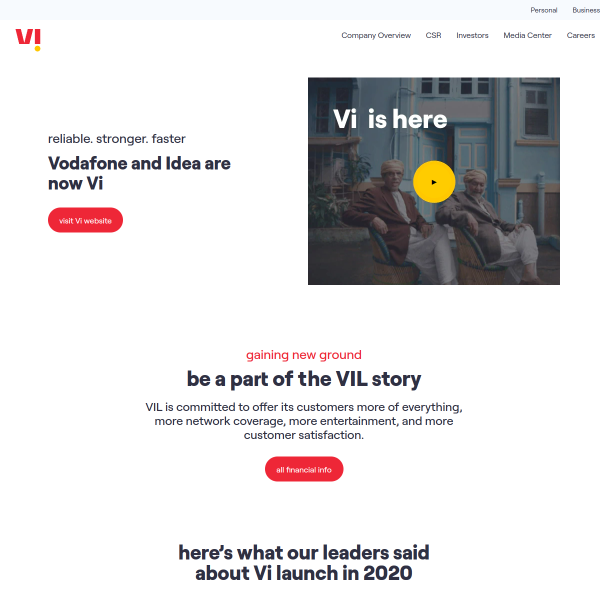 vodafoneidea.com