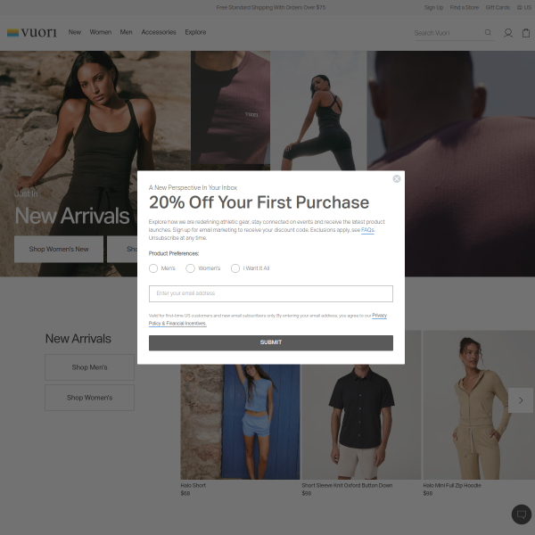 vuoriclothing.com