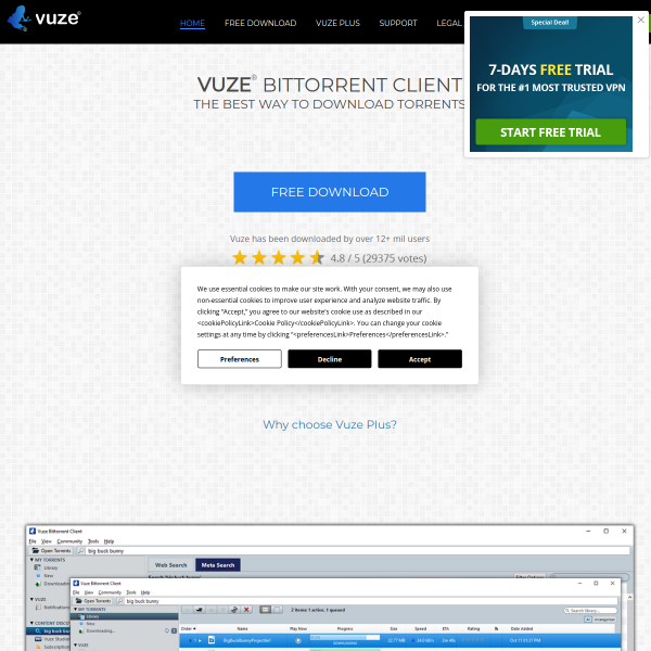 vuze.com