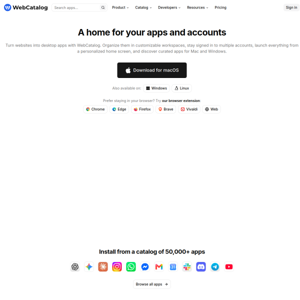 webcatalog.io