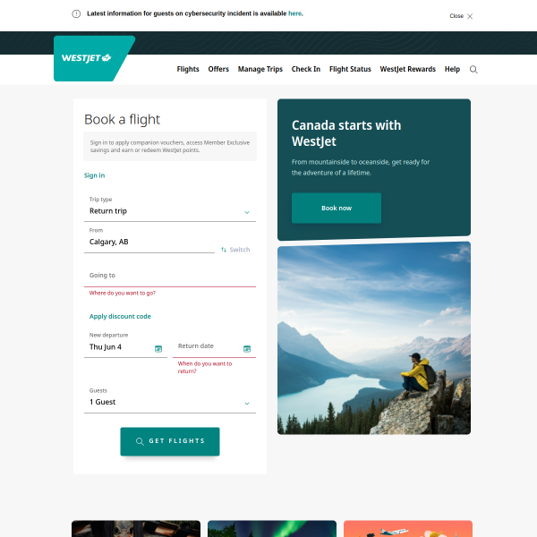 westjet.com