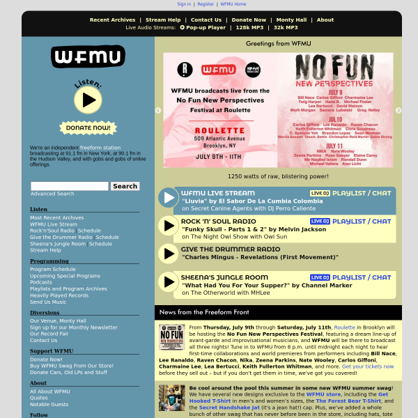 wfmu.org