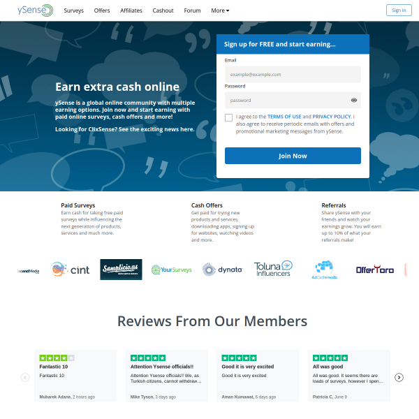 ysense.com