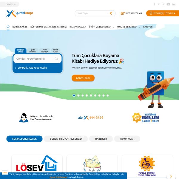 yurticikargo.com