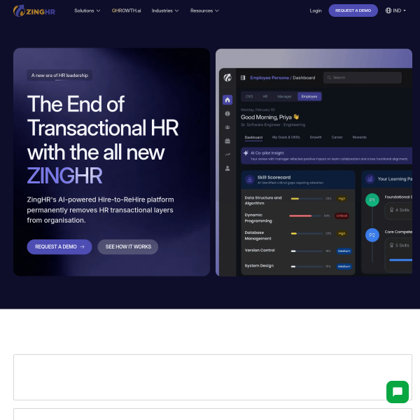 zinghr.com