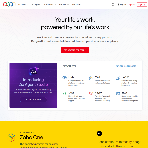 zoho.eu