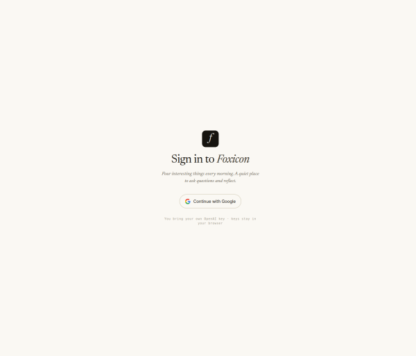 Foxicon screenshot