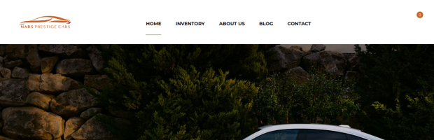 NARS Prestige Cars website