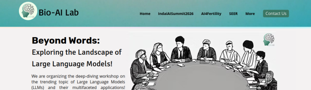 Arctic LLM Workshop website preview