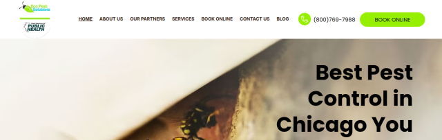 Eco Pest Solutions website preview