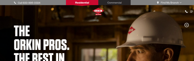 Orkin website preview