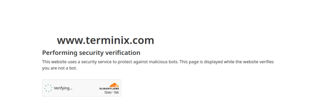 Terminix website preview