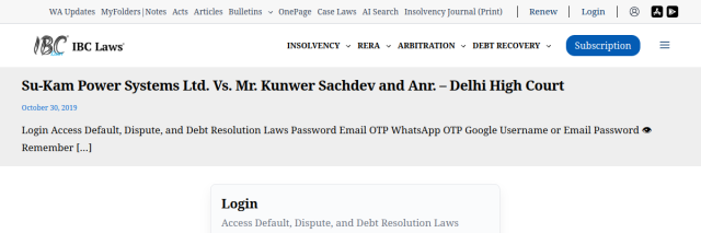 Su-Kam Power Systems vs Kunwer Sachdev — Delhi High Court