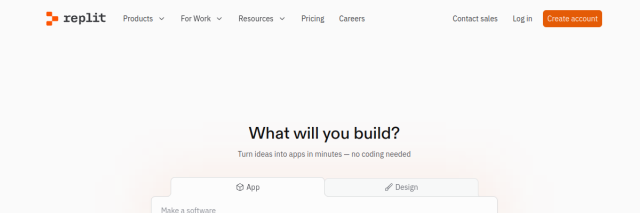 Screenshot of Replit — Sprinter energy