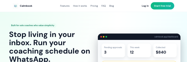 CalmBook preview