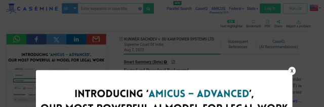 Kunwer Sachdev v. Su-Kam Power Systems — Supreme Court, Aug 2023