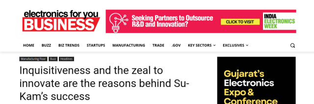 Inquisitiveness and the Zeal to Innovate — Su-Kam's Success