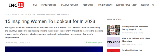 15 Inspiring Women to Look Out for in 2023