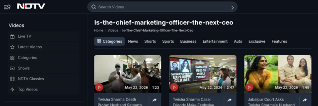 Is the Chief Marketing Officer the Next CEO?