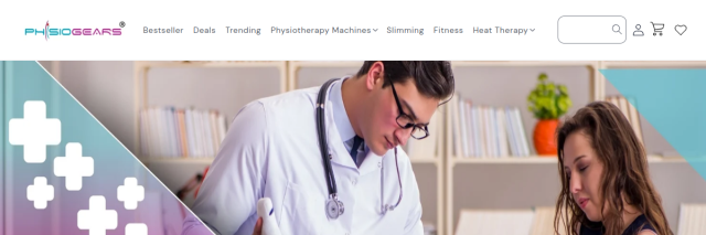 Screenshot of physiogears.com