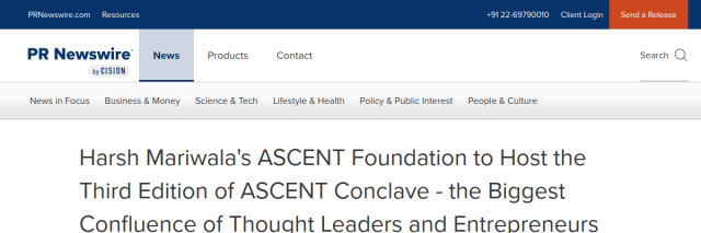 ASCENT Foundation — 3rd Edition Conclave 2018