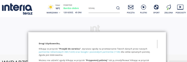 Podgląd interia.pl