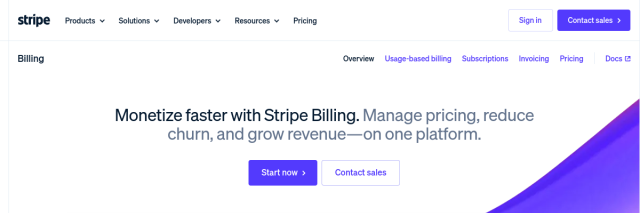 Stripe Billing