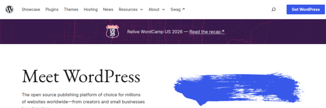 Podgląd wordpress.org