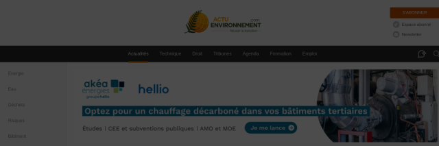 Aperçu de Actu-Environnement