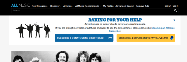 Aperçu de AllMusic
