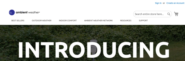 Aperçu de Ambient Weather