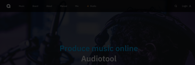 Aperçu de Audiotool