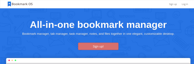 Aperçu de BookmarkOS.com