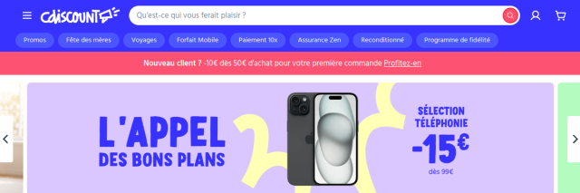 Aperçu de Cdiscount