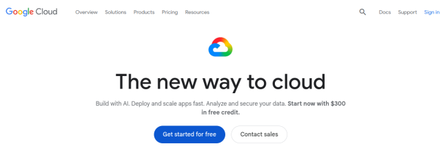 Aperçu de Google Cloud
