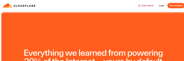 Aperçu de Cloudflare