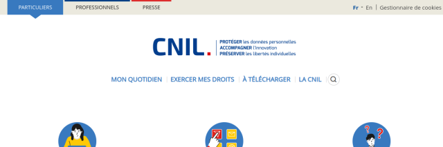 Aperçu de CNIL