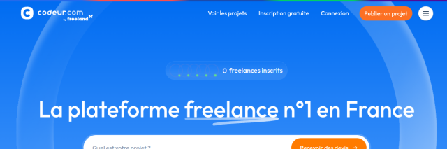 Aperçu de Codeur.com